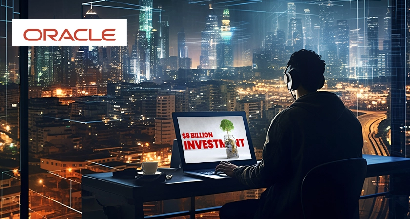 Oracle 8 billion investment Japan cloud computing AI