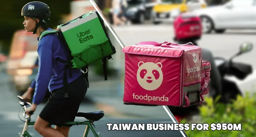 Uber acquire Foodpanda Taiwan business 950M