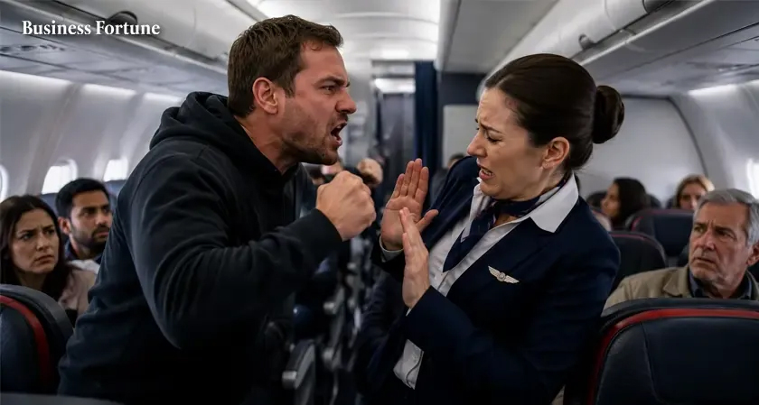 What Started the Airline Passenger Assault After a Crew Member Was Attacked? 
