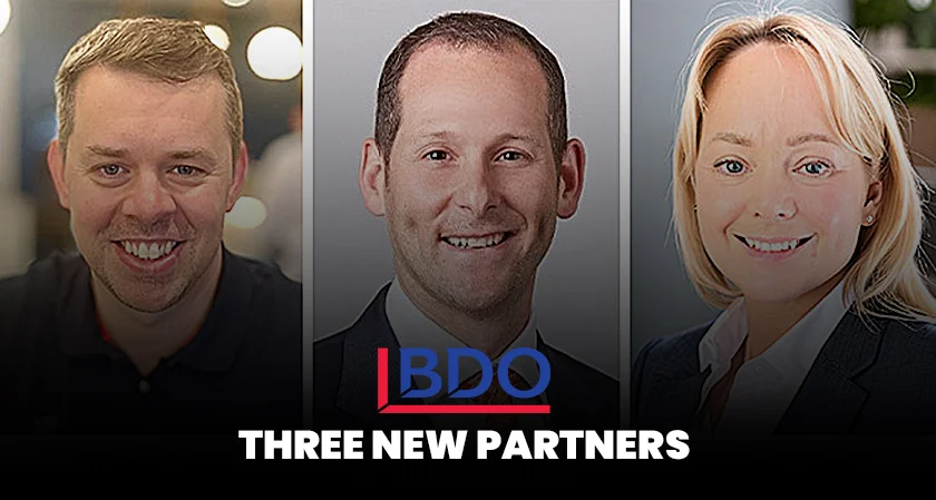 BDO welcomes three new partners