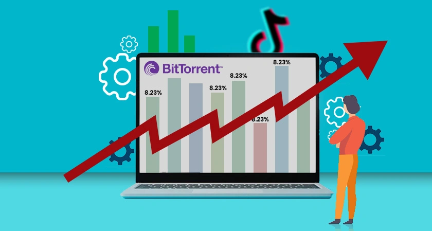 BitTorrent dethroned by Cloud Storage and TikTok in upload traffic rankings