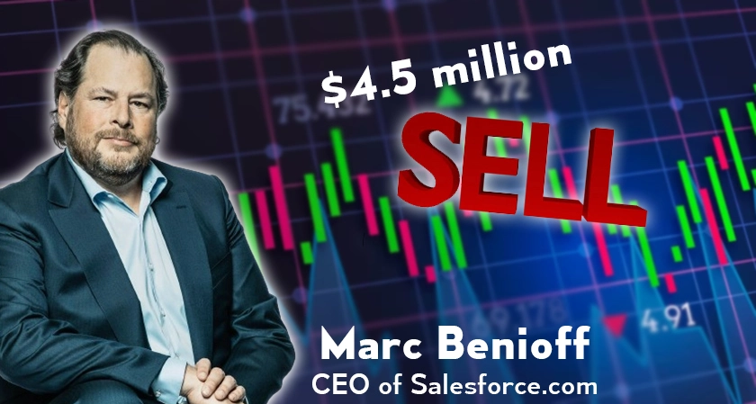 CEO of Salesforce sells stock