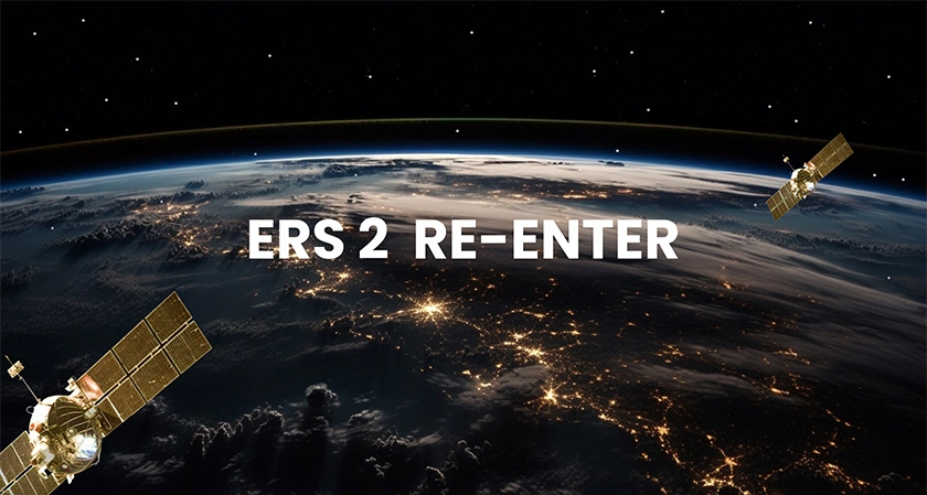 ESA’s Satellite ERS-2 Set to Reenter Earth's Atmosphere
