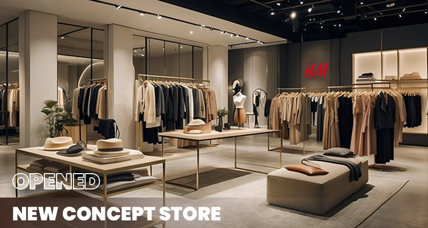 H&M opened a new concept store in NYC
