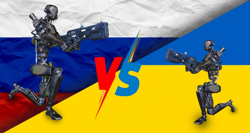 In Russia's conflict with Ukraine, robots are fighting robots