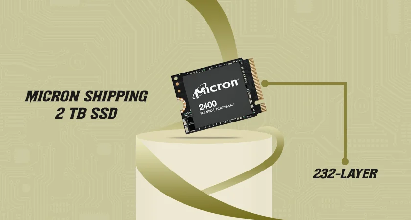 Micron shipping Crucial 2 TB SSD