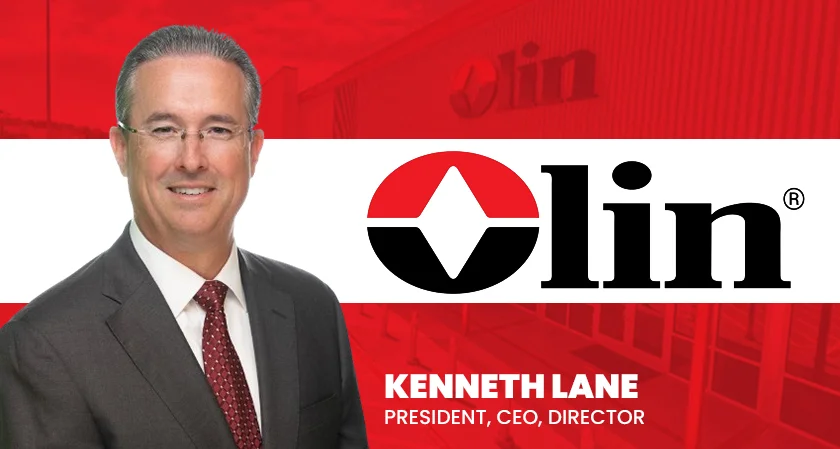 Olin CEO and President as Kenneth Lane