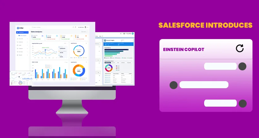 Salesforce Einstein copilot CRM efficiency