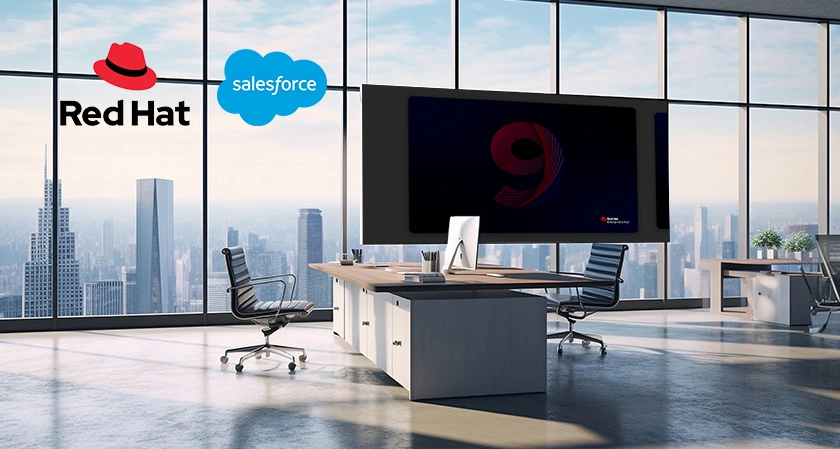 Salesforce regulates its hybrid cloud by Red Hat Enterprise Linux
