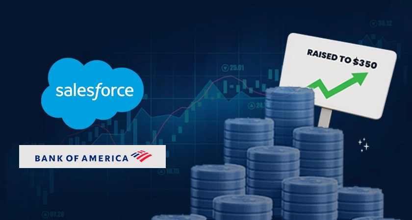 Salesforce stock target is raised to $350 by BofA due to strong deal activity