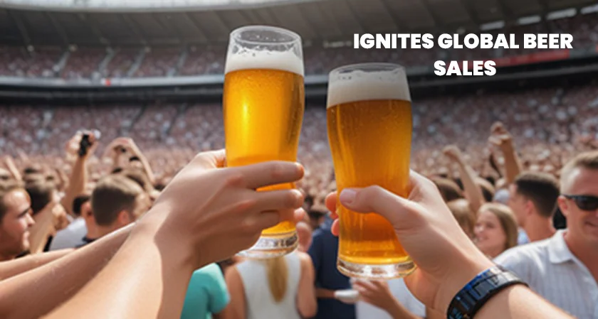 Summer sporting events ignites global beer sales