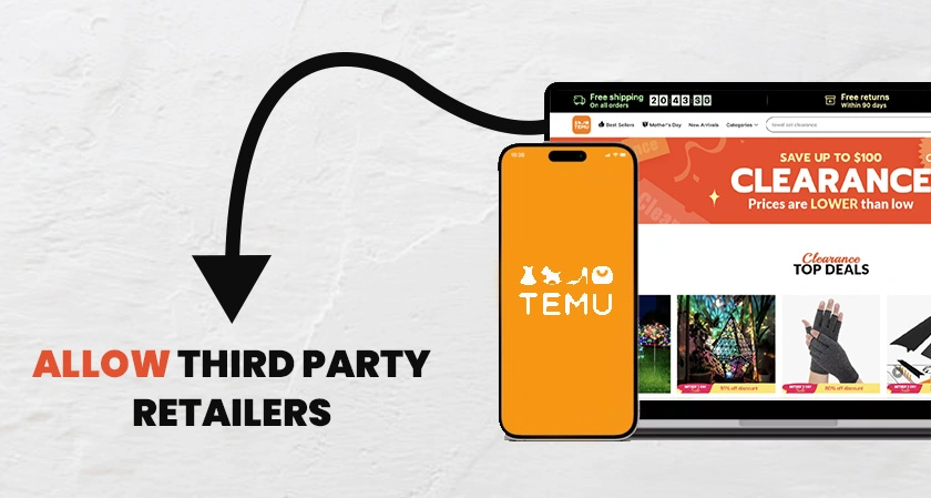 Temu is all set to allow third party retailers on its site