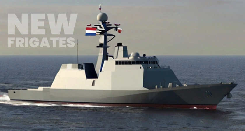 The Dutch plan to build four new frigates for air defense