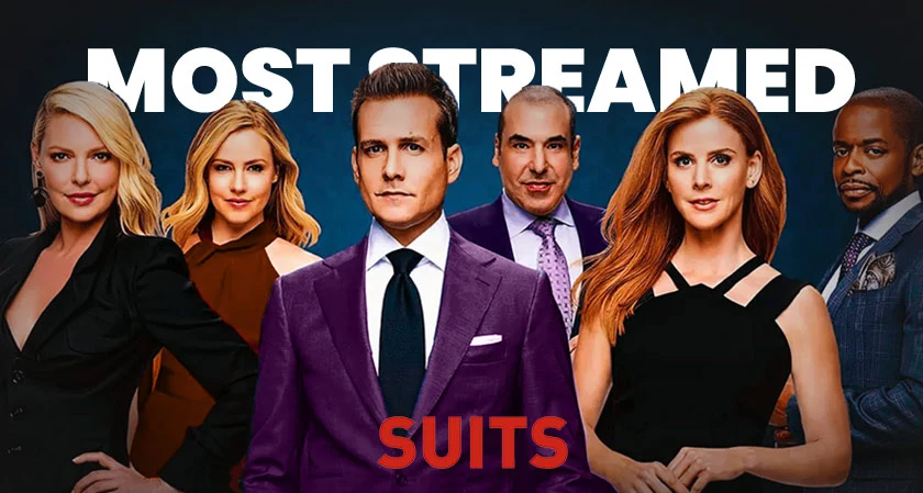 ‘Suits’ was most streamed show in 2023