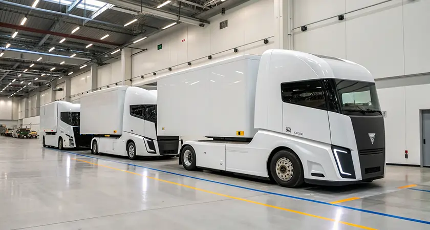 Business Fortune: Einride Secures $100M for Self-Driving Trucks