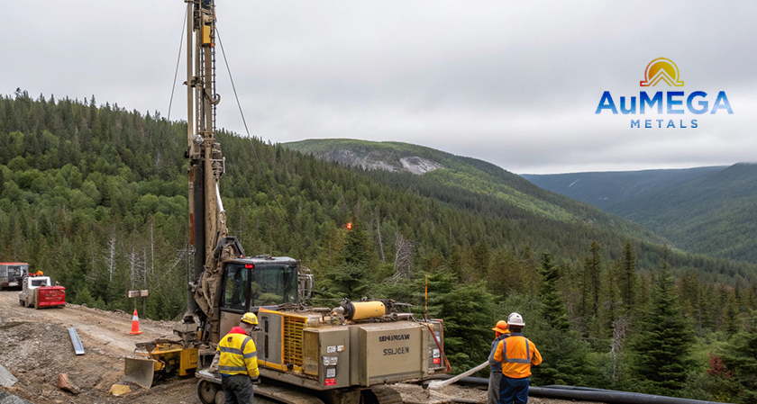 Business Fortune AuMEGA Starts Key Drilling