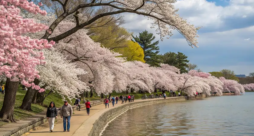 Cherry Blossoms in DC – Witness the Iconic Blooming Flowers