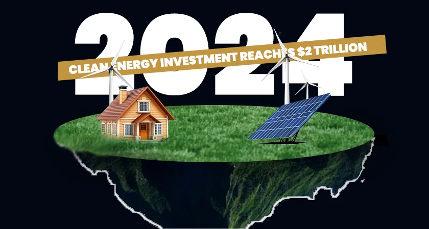 Clean energy investment 2 trillion 2024