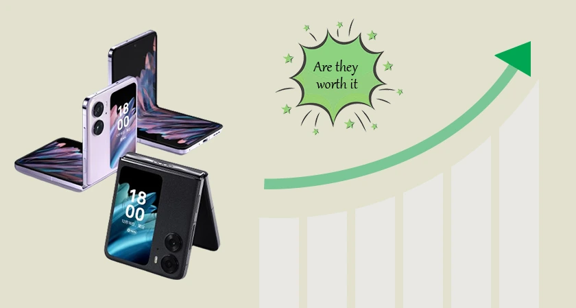 Folding phones becoming popular