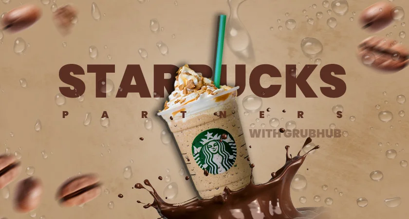 Starbucks partners with Grubhub
