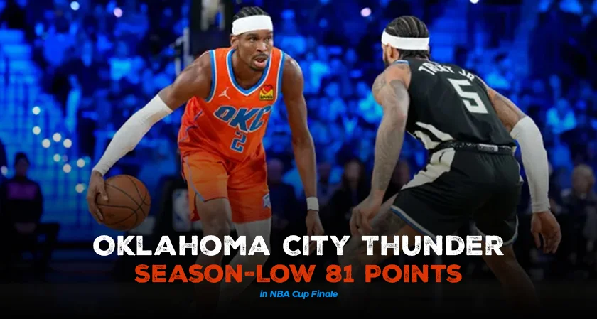 Oklahoma City Thunder NBA Cup