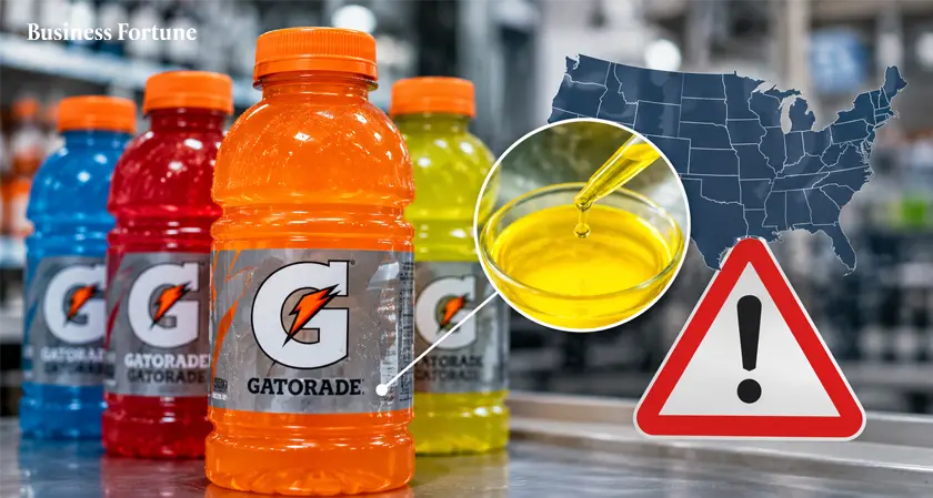  Gatorade Recall: 122,000 Cases Pulled in 37 States Over Hidden Yellow Dyes 