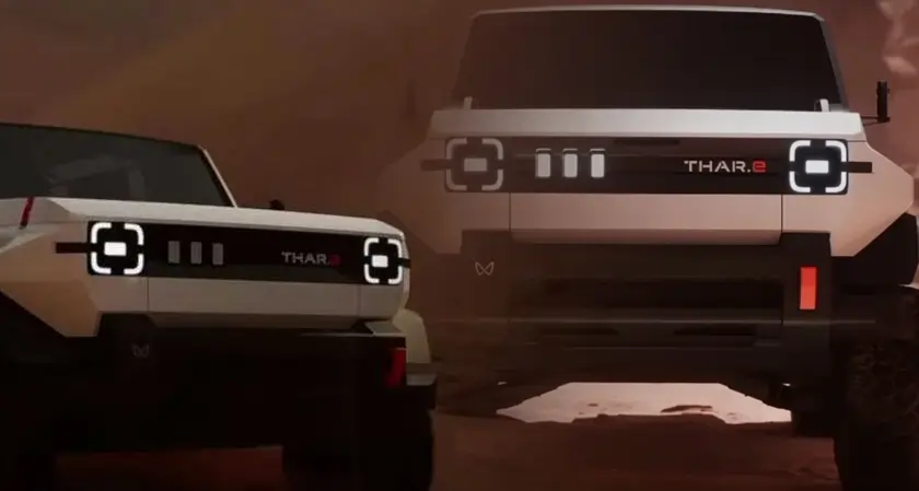 Business Fortune-Mahindra Teases Vision.T – Is an Electric Thar Coming Soon?