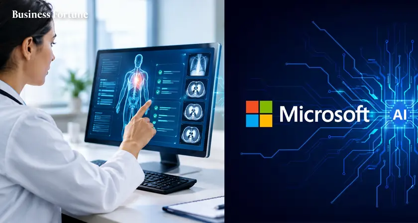  Microsoft AI Diagnostic Tool Works Up Cases Step by Step, and Outscored General Physicians 