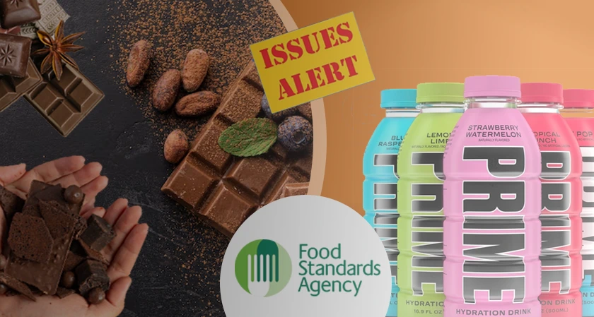 FSA alerts fake chocolate imported Prime drinks