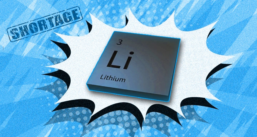 global lithium shortage