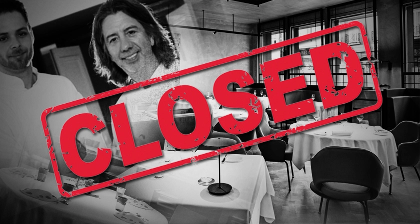 Michelin star restaurant closes