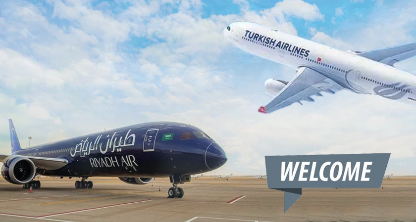 Riyadh Air welcomes Turkish Airlines