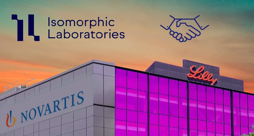 Isomorphic partners with Novartis and Eli Lilly for drug development