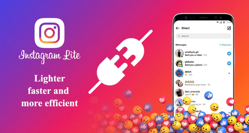 Stay connected with Instagram Lite