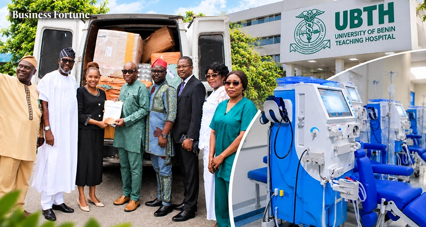  Business Fortune: Adeboye Wife Support UBTH with machines 
