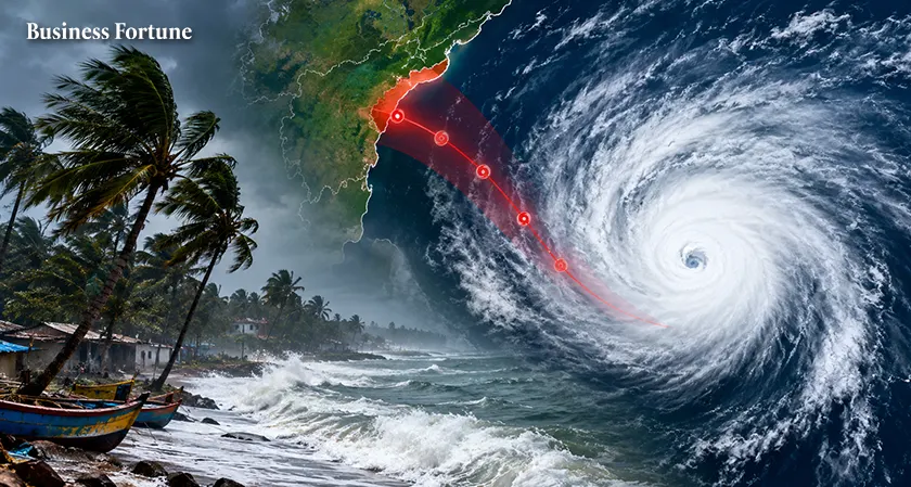  Very Severe Cyclonic Storm Arnab Forecast to Hit Andhra Coast on Oct 28 
