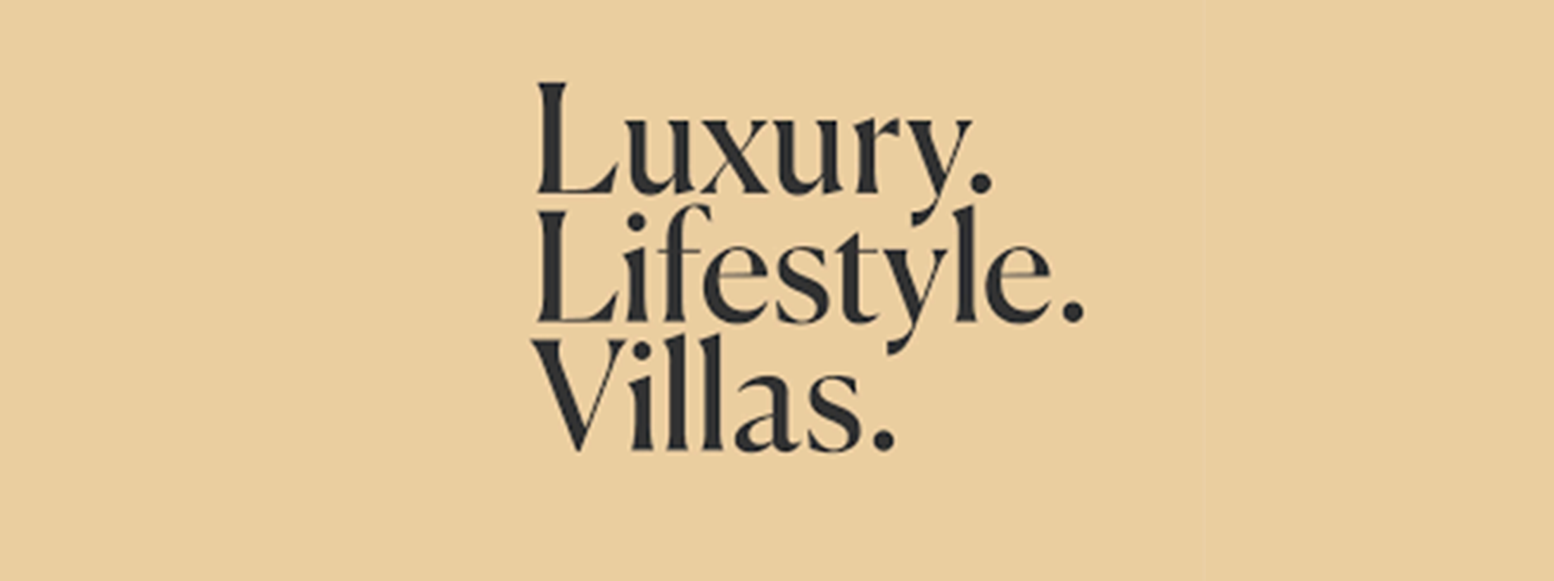 luxury lifestyle villas